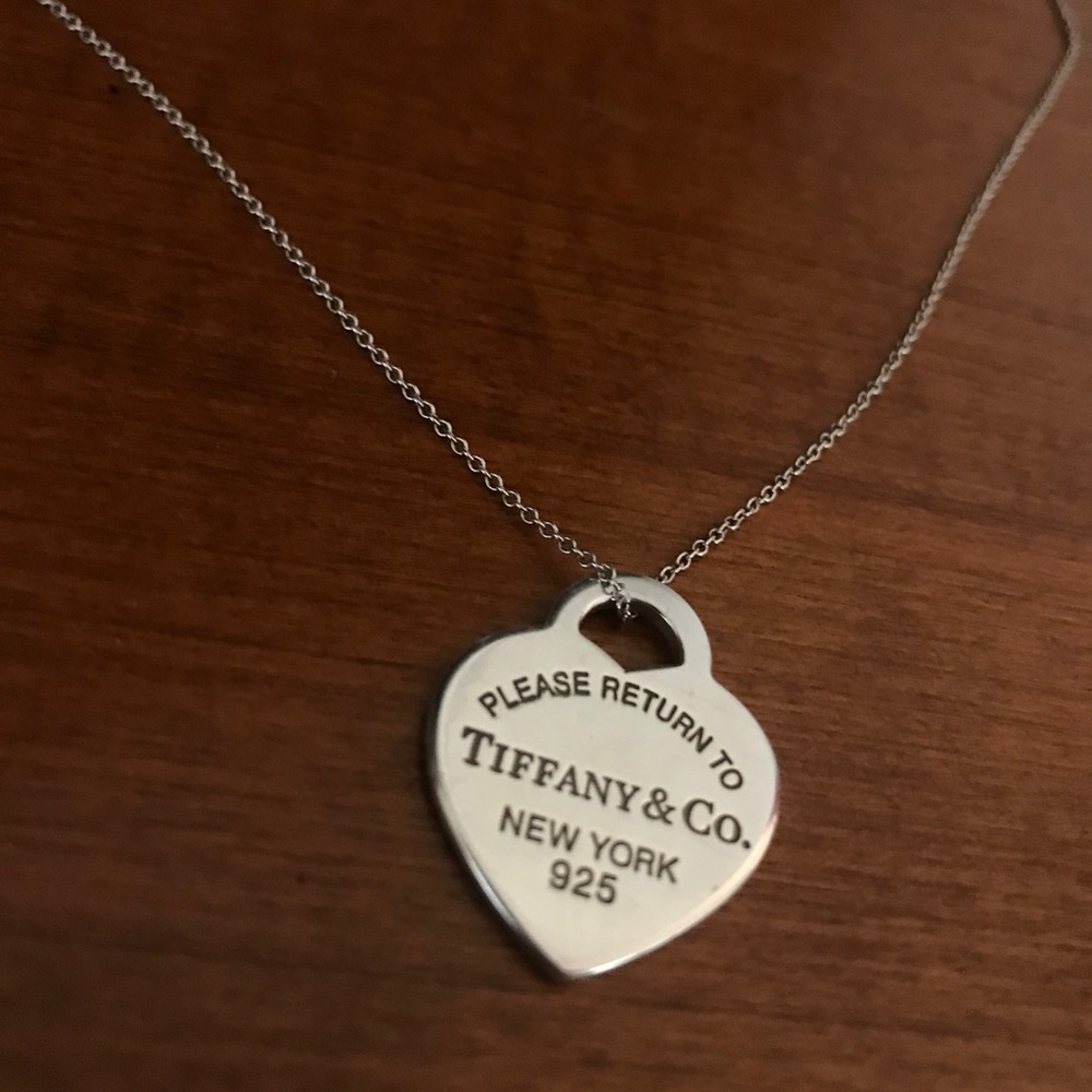 Return to Tiffany Heart Tag Pendant and Chain